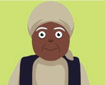 An old woman